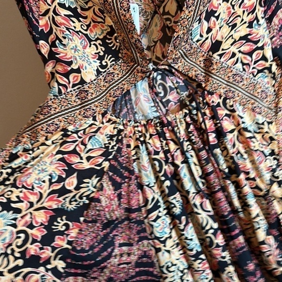 NWT Free People Stevie Tunic Black Combo size Small - Picture 7 of 12